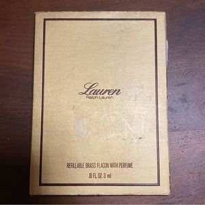Lauren Ralph Lauren Refillable Brass Flacon